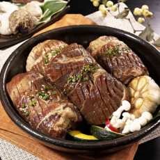 밥반찬 걱정끝! 따스한봄날 쌍문동 점철이네 멍석말이 돼지 왕구이 양념갈비맛 600g, 1개 [원산지:미국]